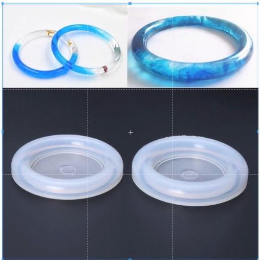 Khuôn Silicone Làm Vòng Tay Resin Tròn - Trường Thịnh Sài Gòn