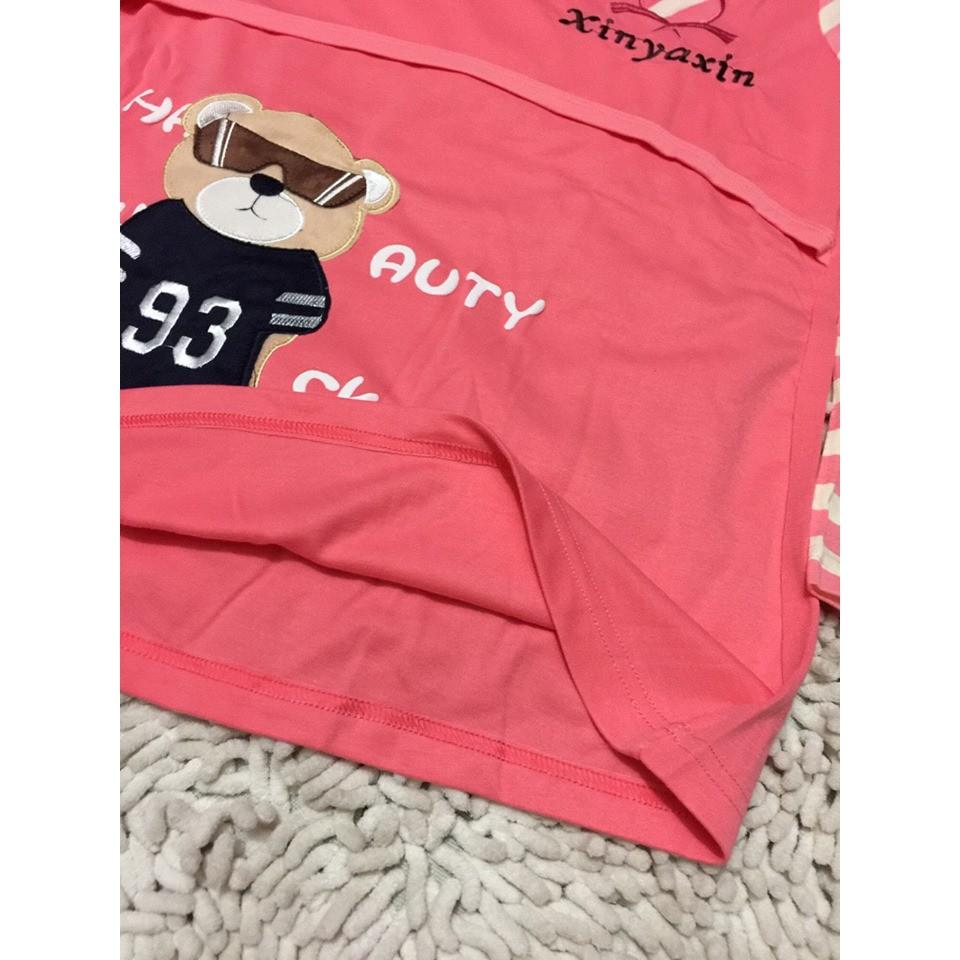 Bộ bầu dài tay mặc nhà cho con bú