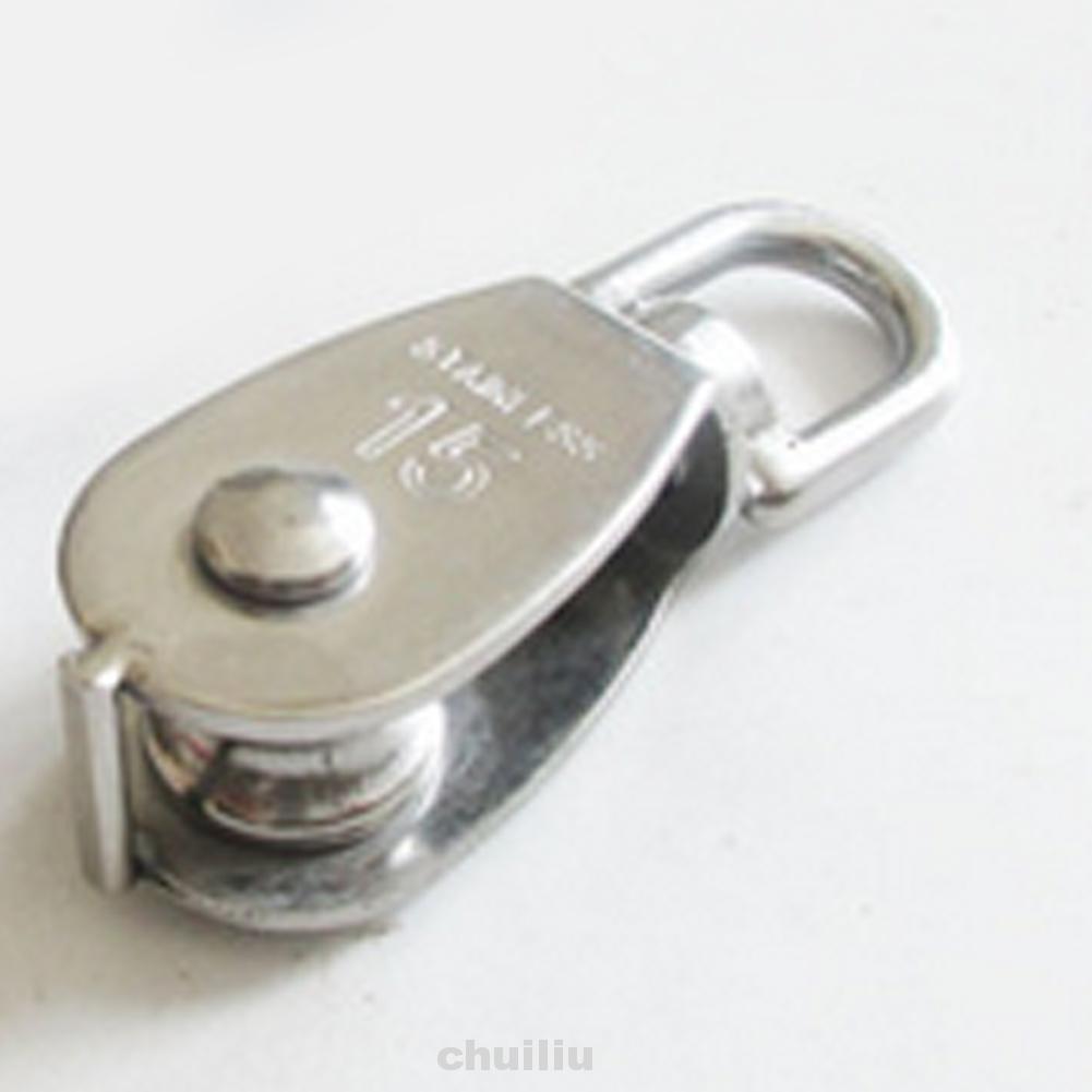 Ròng Rọc Đơn Bằng Thép Không Gỉ Chống Trượt M15