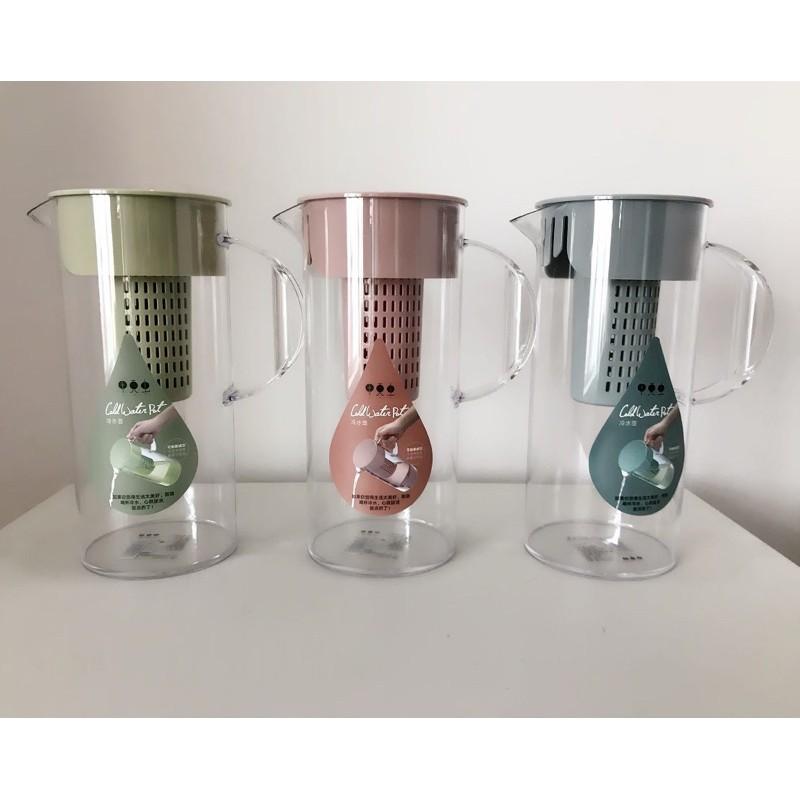 Ca nước nhựa PP chịu nhiệt 1700ml - Có quả lọc | BÌNH ĐỰNG NƯỚC NHỰA CHỊU NHIỆT CAO CẤP KHÔNG Ố MÀU