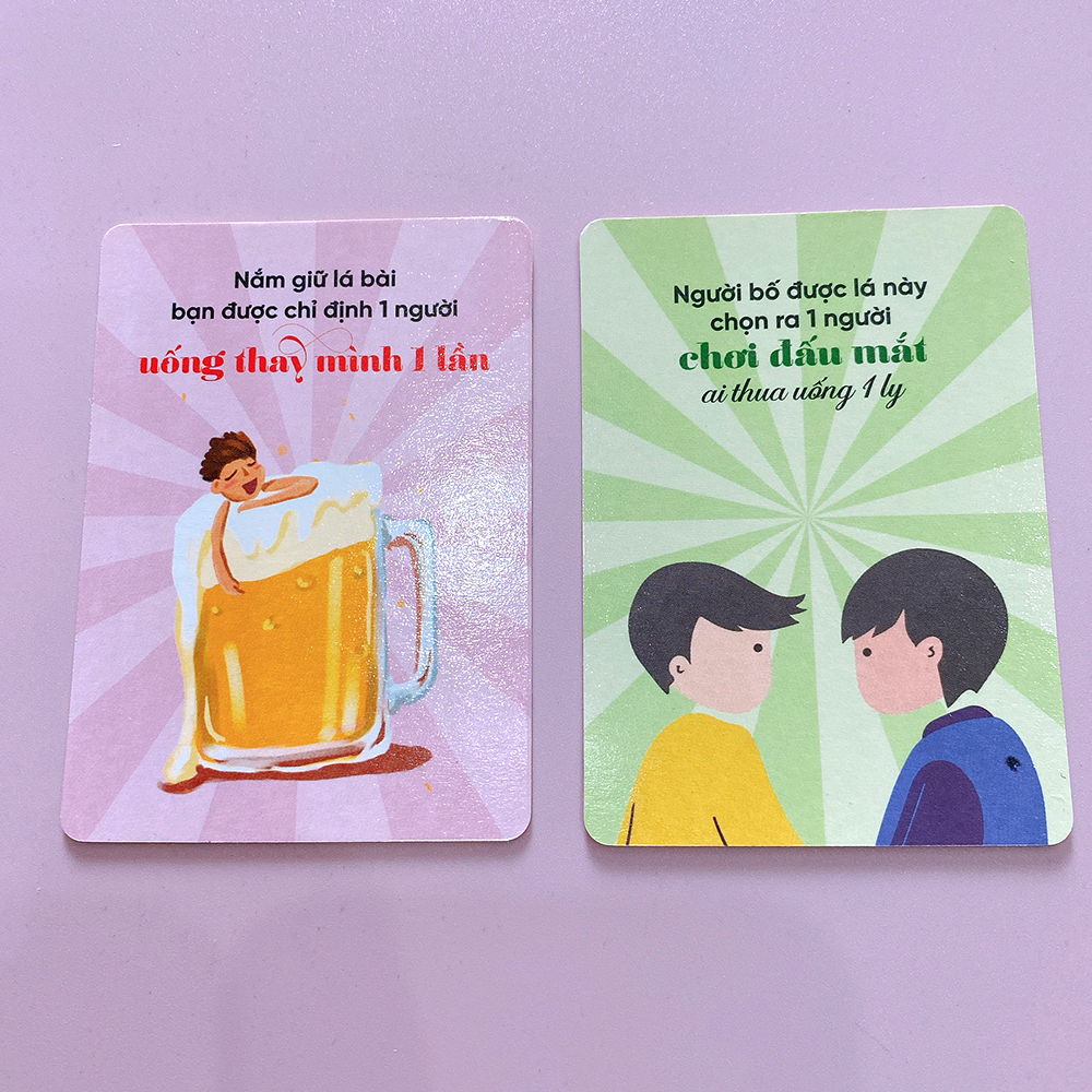 Bộ Bài Drinking Game Uống Đê Phiên Bản Say Chưa Bài Thách Hay Thật Cho Nhóm Bạn Giải Trí Bữa Tiệc