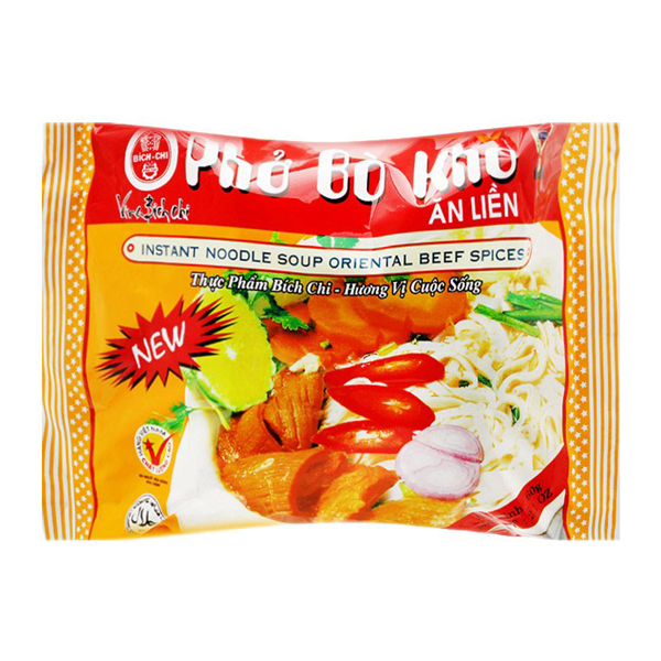Thùng 30 Gói Phở Bò Kho Bích Chi