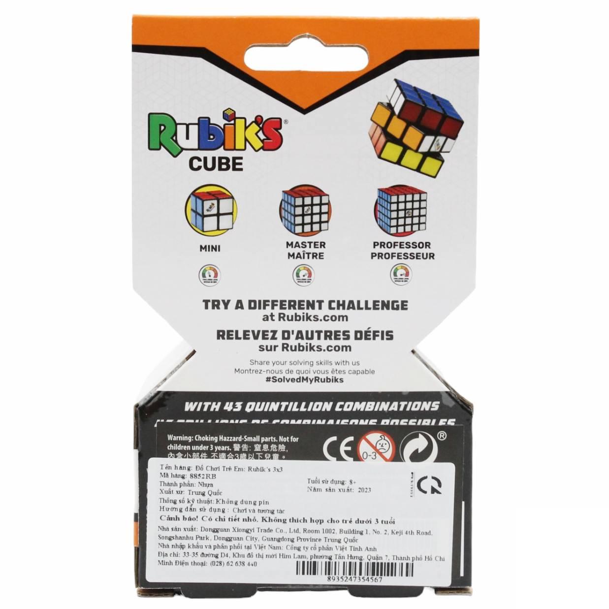 Đồ Chơi Rubik 3x3 - Spin Master 8852RB