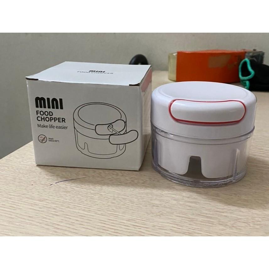 Dụng Cụ Xay Tỏi, Ớt ,Gia vị, Thực Phẩm Đa Năng Cầm Tay