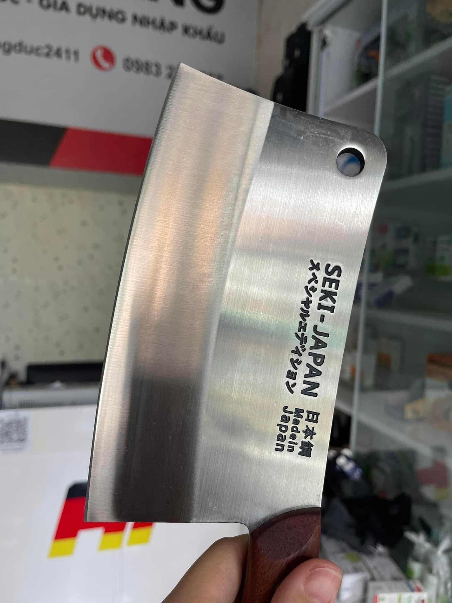 Dao Chặt Gà, Dao Chặt Xương Seiki Nhật Bản, Dao Thái Thịt Sắc Bén, Dùng Siêu Thích - Hàng Nhập Khẩu