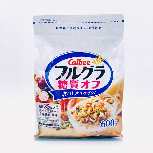 Ngũ cốc Calbee Furugura Carbohydrate 25% Off 600g - Nhập khẩu Nhật Bản