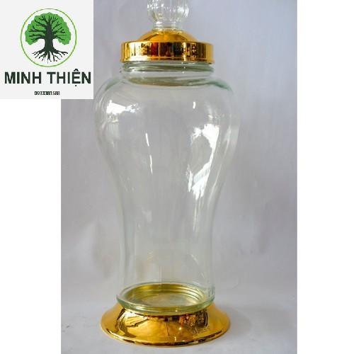 Bình sâm thuỷ tinh cao cấp 1 lit