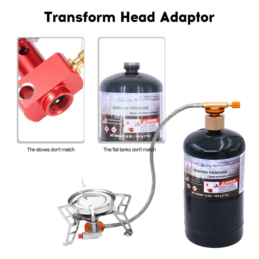 Đầu Nối Chuyển Đổi Bình Gas Tiện Lợi Cho Dã Ngoại