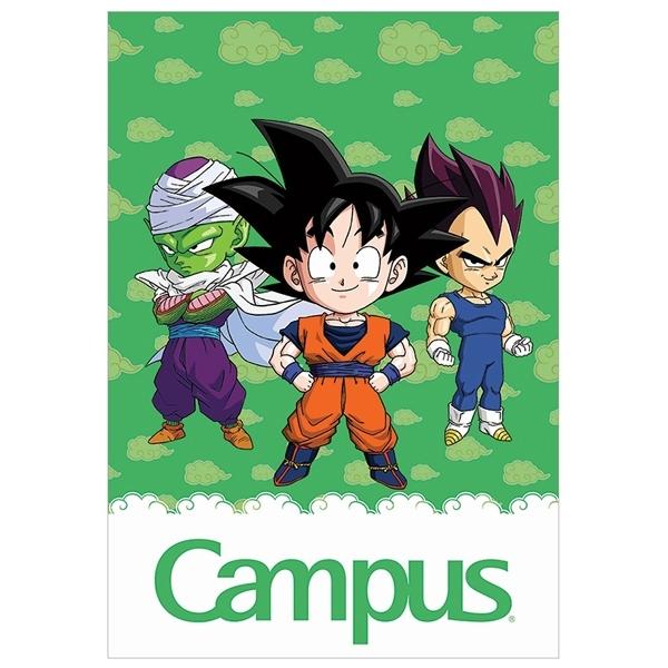 Combo 5 Tập Dragon Ball Z - B5 4 Ô Ly 80 Trang ĐL 100g/m2 - Campus NB-BDBC80 (Mẫu Màu Giao Ngẫu Nhiên)