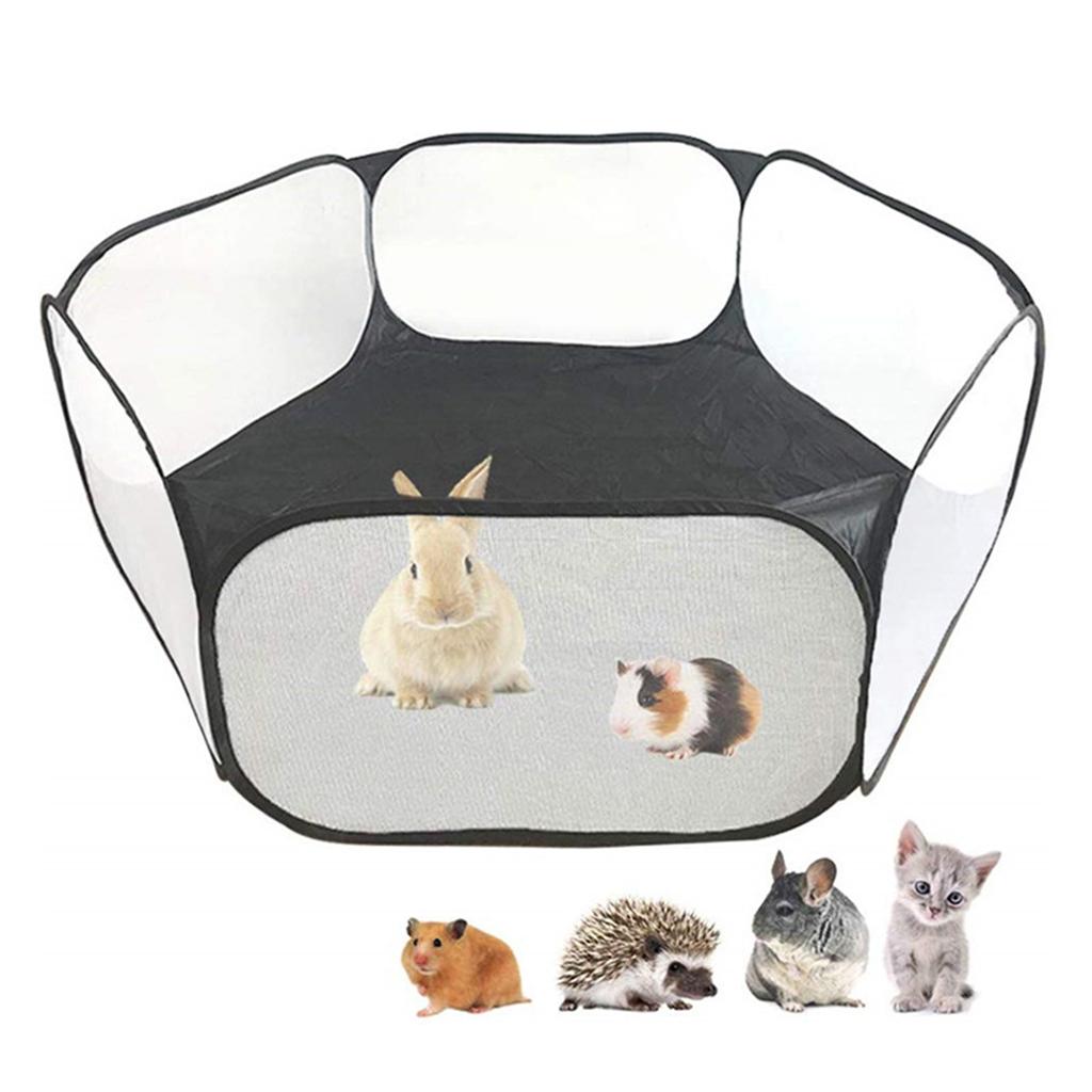 2pcs Foldable Play Pen Cage For Hamster Rabbit Guinea Pig Gerbil Mice