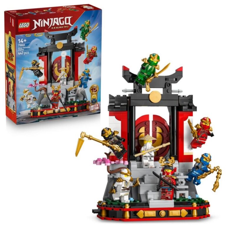 LEGO - 71866- Bộ Trung Bày Nhân Vật Ninjago