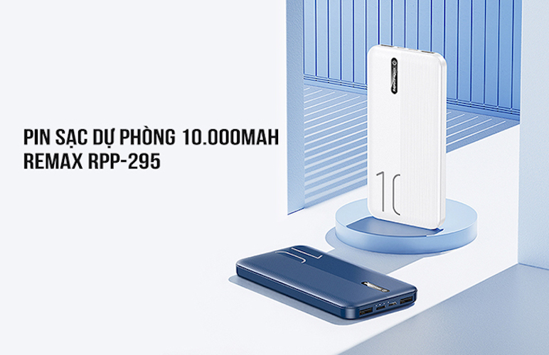 PIN DỰ PHÒNG RE.MAX RPP 295 10.000 MAH