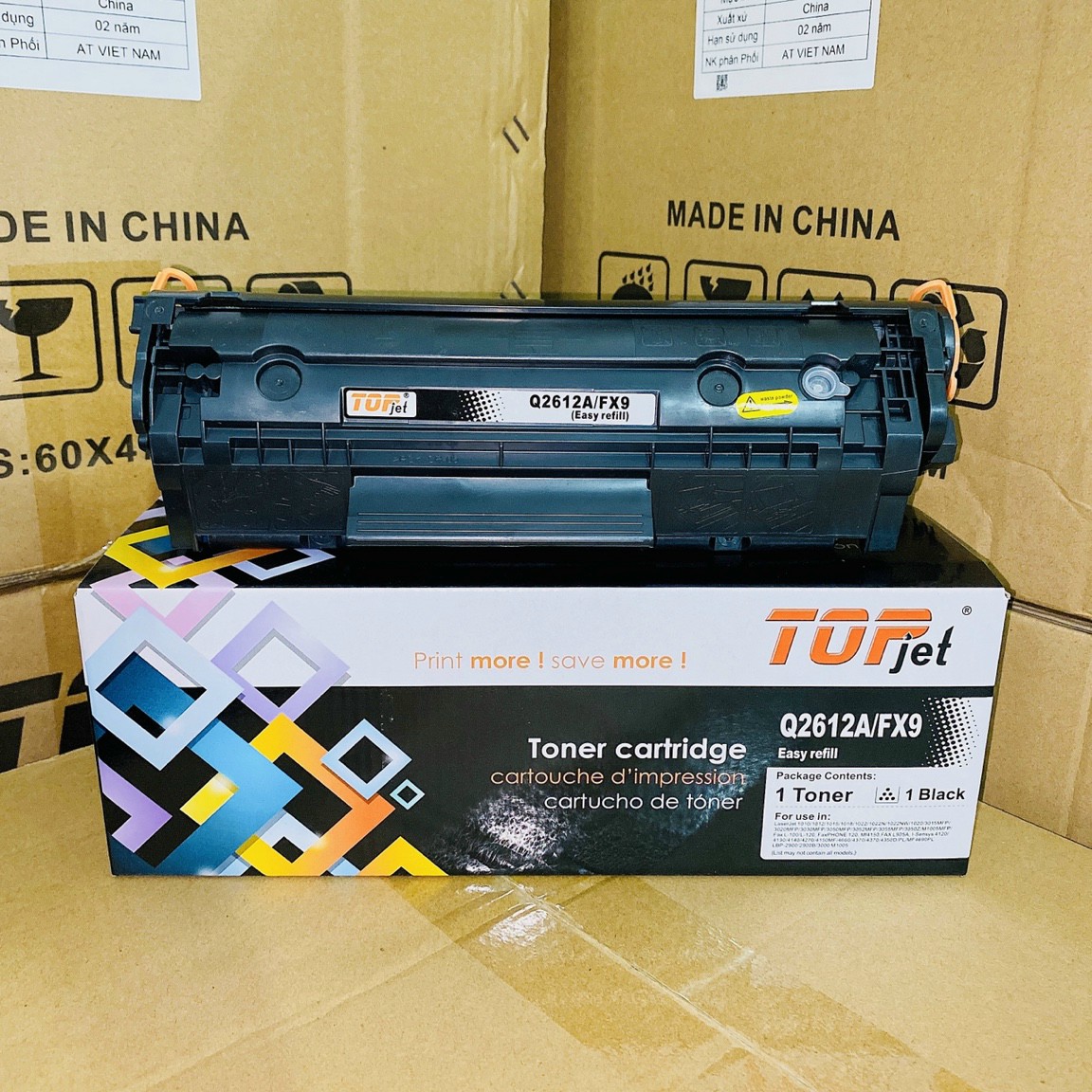 Hộp mực 12a dùng cho máy in HP LaserJet 3052MFP/3055MFP/3050Z/M1005MFP - Hàng nhập khẩu