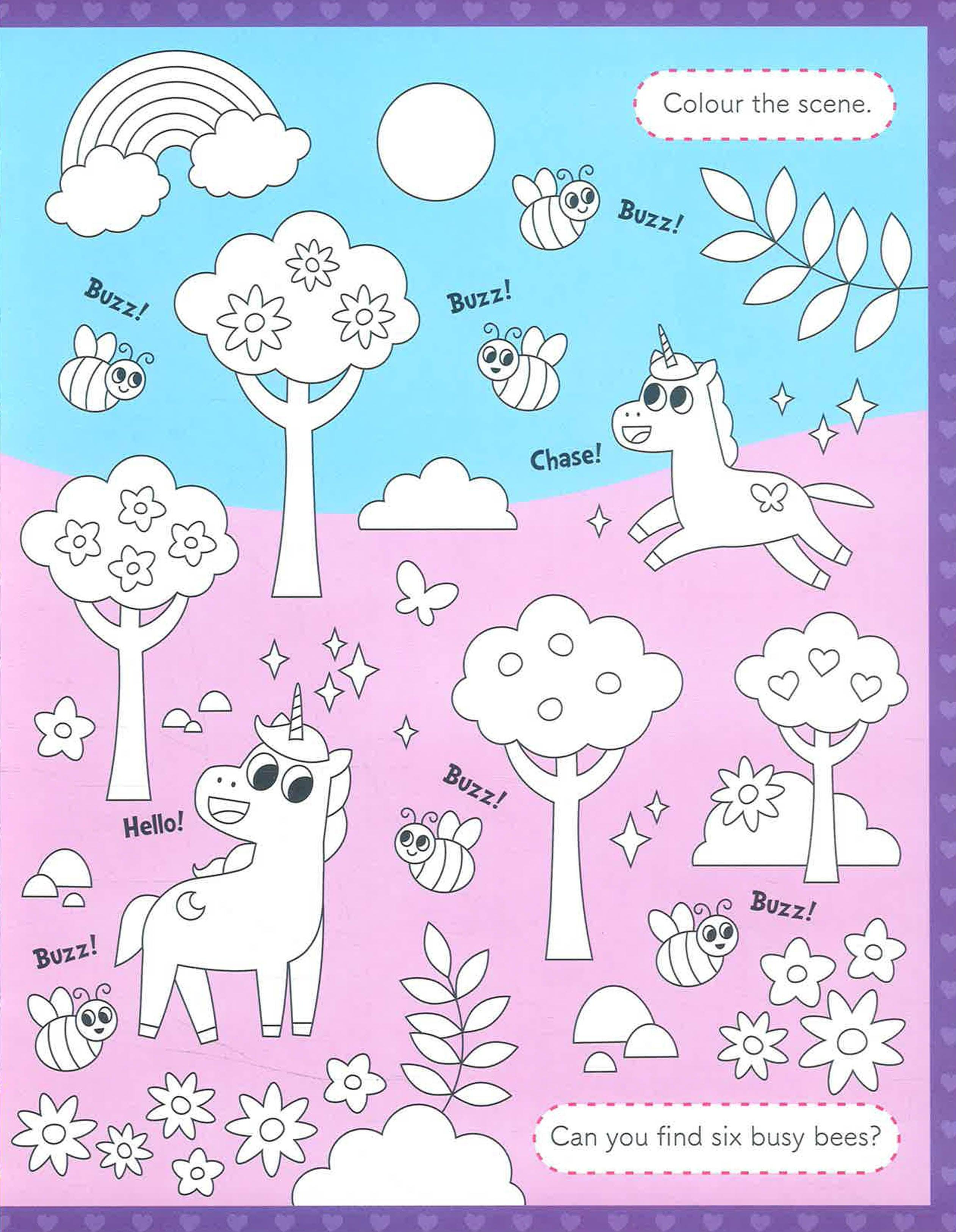 Sách ngoại văn: Chunky Window Stickers - Unicorns