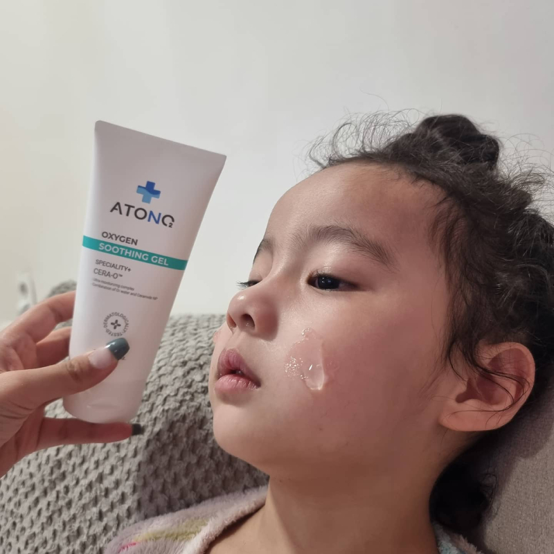 Soothing gel làm dịu da hữu cơ Oxygen Atono2 160g (Bé Từ 0M+)