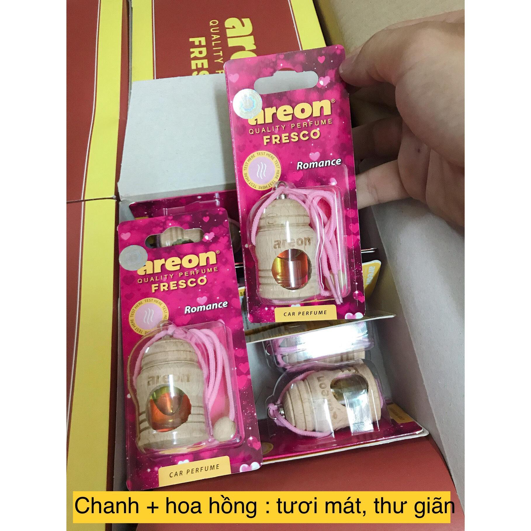 Nước hoa treo xe - Areon Romance (Dịu nhẹ - Lãng mạn)