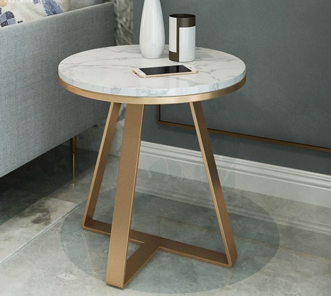 Bàn trang trí cạnh sofa cho phòng khách đẹp ngây ngất HP07