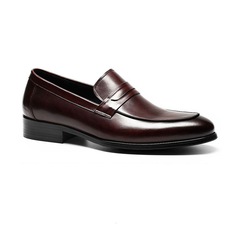 Giày lười Homme Boston - Classic Loafer Italian Leather Dress Shoes