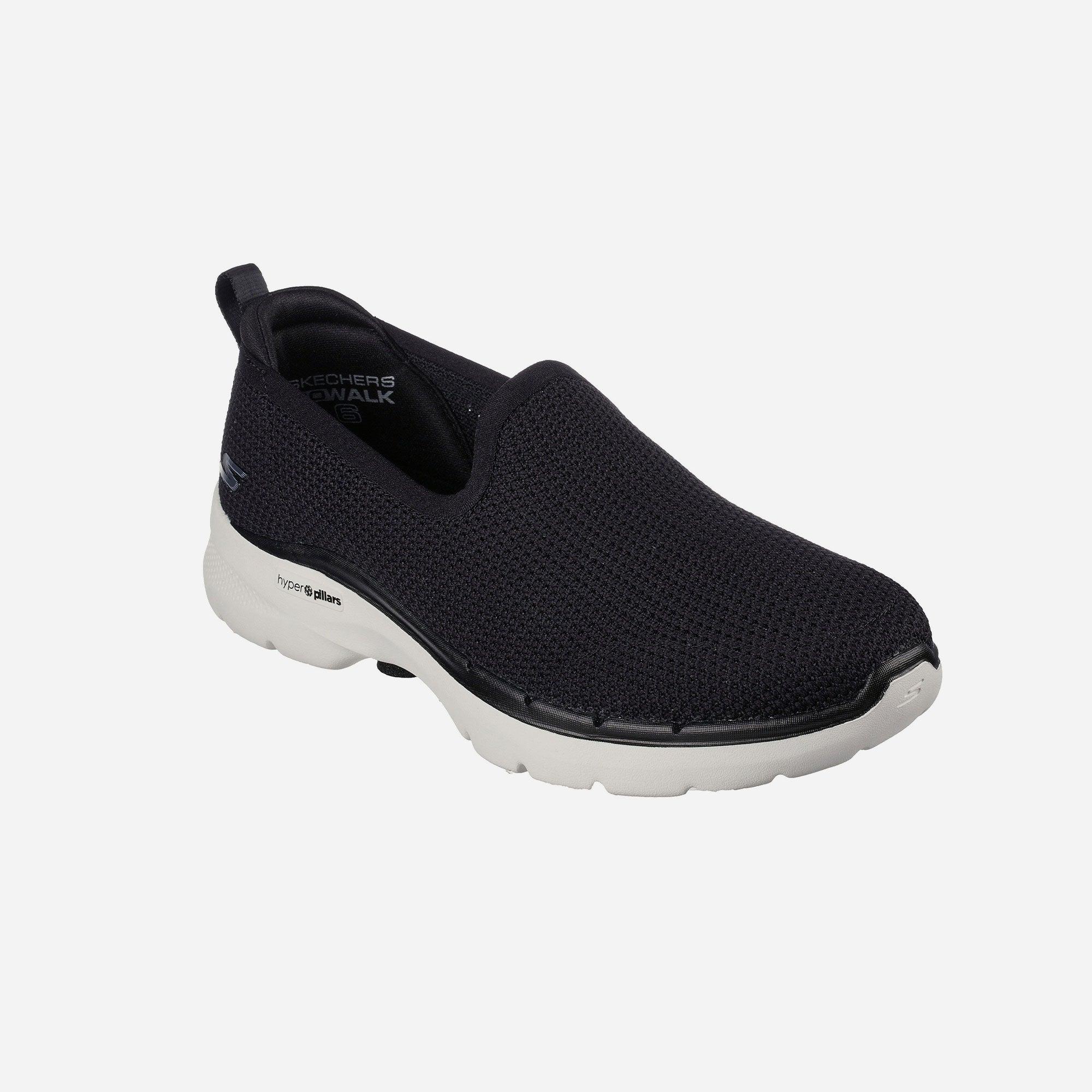 Giày thể thao nữ Skechers Go Walk 6 - 124505-BKW