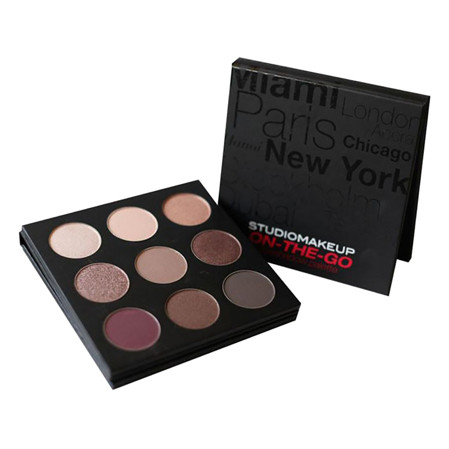 Bảng Phấn Mắt Studiomakeup On-The-Go Eyeshadow Palette SSP - 02 Cool Down (13.5g)
