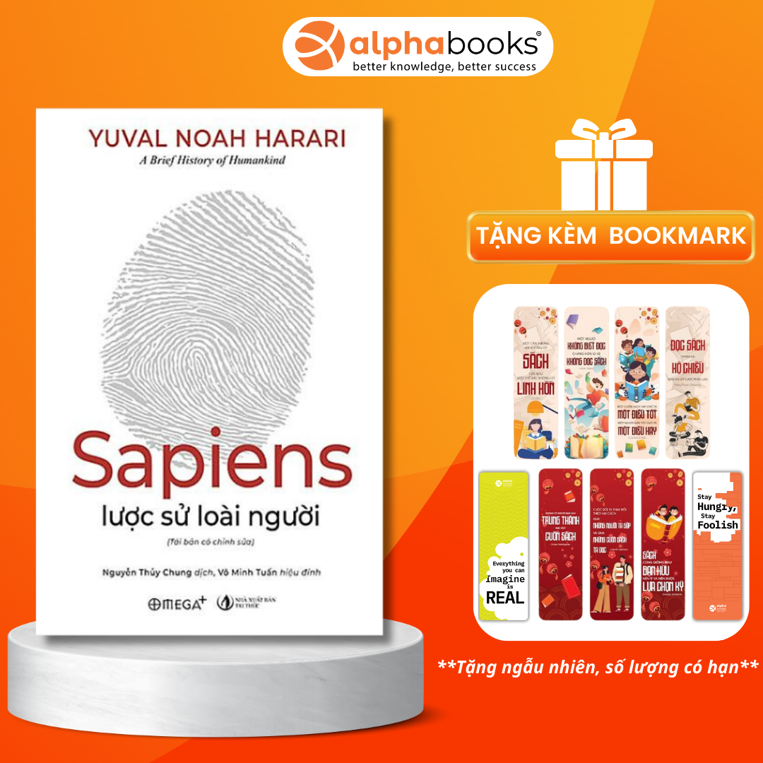 Sách Sapiens Lược Sử Loài Người Tái Bản 2021