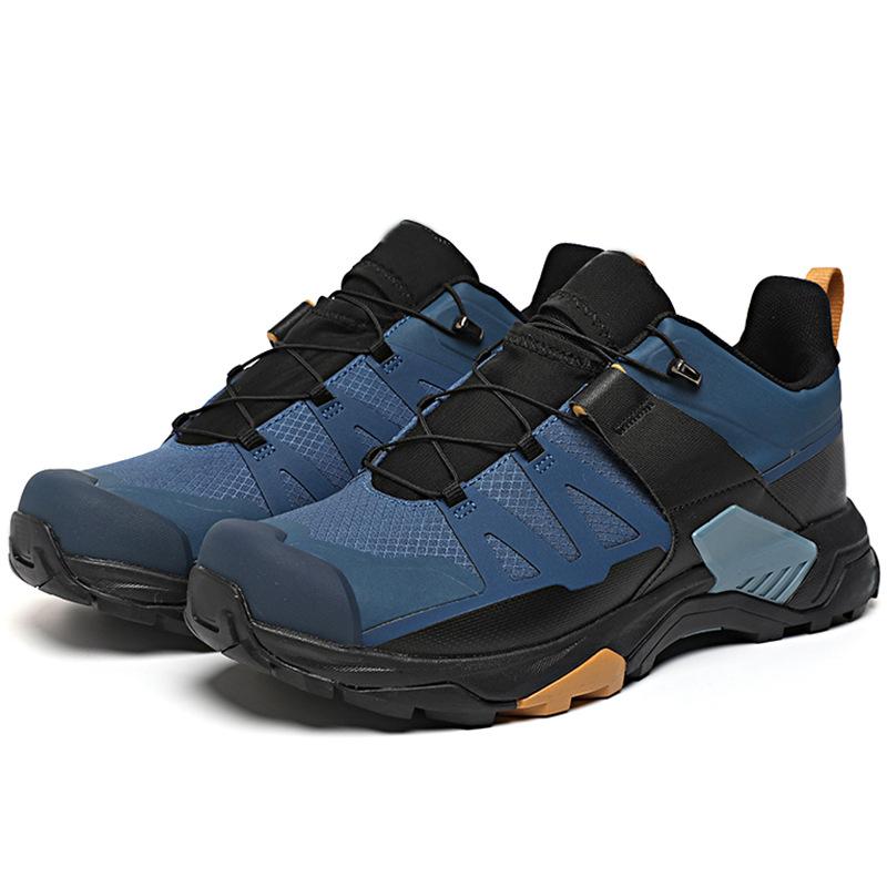 2022 Đàn ông mới Sneaker Giày đi bộ đường dài ngoài trời nam Color: Black Shoe Size: 41