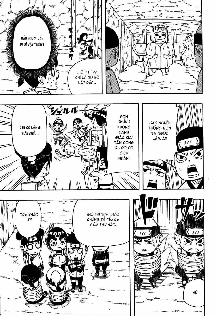 cửu vĩ hồ ly ngoại truyện rock lee chapter 13 18