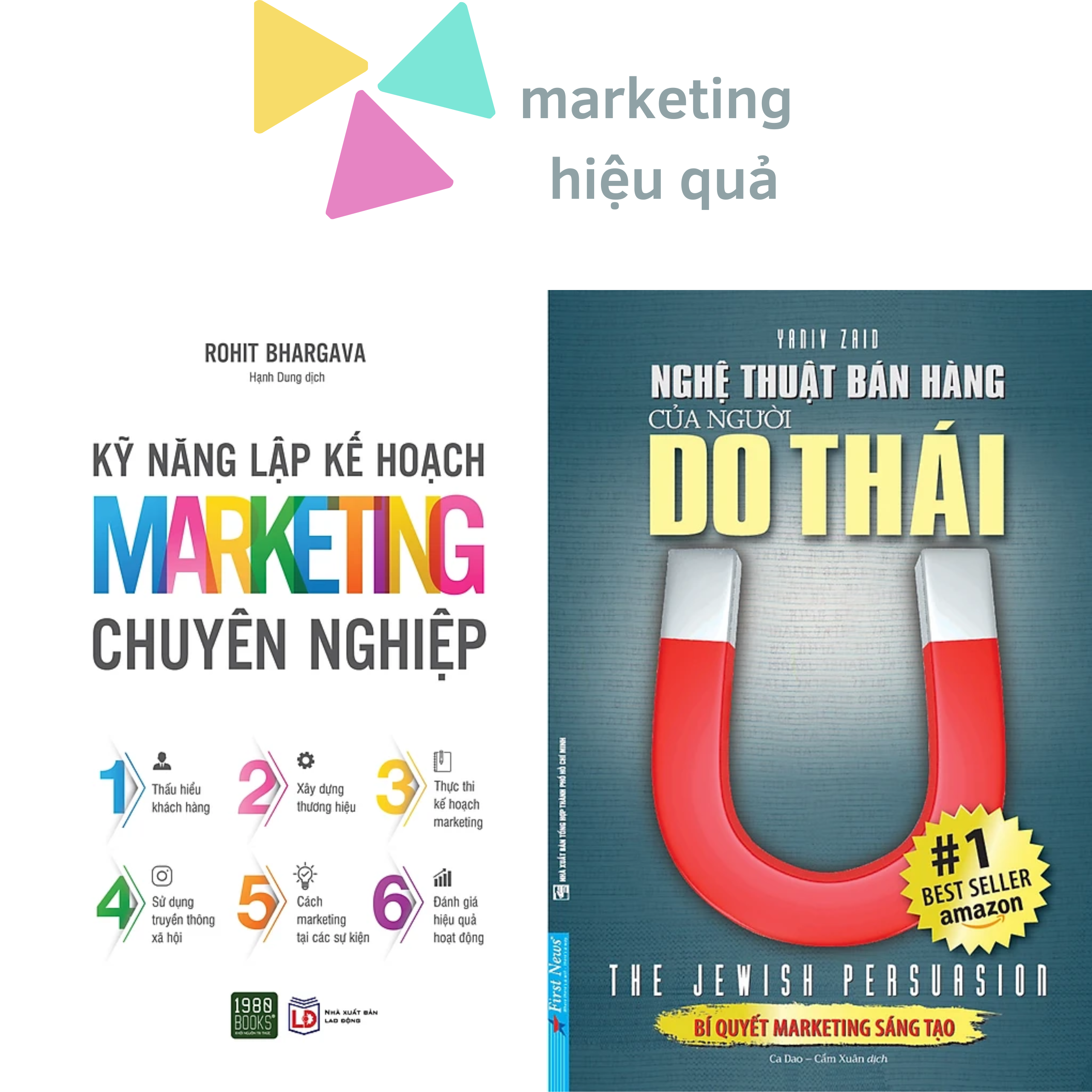 Combo 2Q Sách Về Chiến Lược Bán Hàng, Giúp Bạn Giữ Chân Khách Hàng  : Kỹ Năng Lập Kế Hoạch Marketing Chuyên Nghiệp_ 1980 Books + Nghệ Thuật Bán Hàng Của Người Do Thái (Tái Bản) _ First News