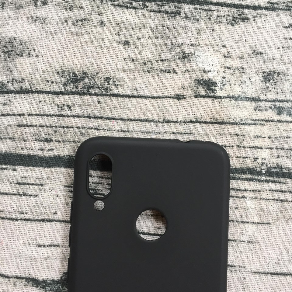 Ốp Lưng Dẻo Cho Xiaomi Redmi Note 7/ Redmi Note 7 Pro (Đen) chống bám bẩn, chống bám vân tay - Hàng nhập khẩu