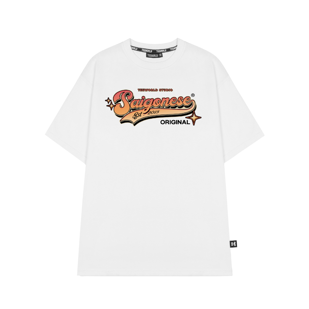 Áo Thun Teeworld Saigonese Retro T-shirt Nam Nữ Form Rộng Unisex