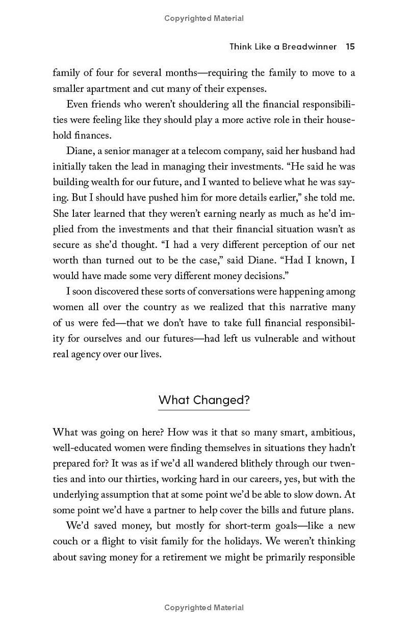 Sách ngoại văn: Think Like A Breadwinner