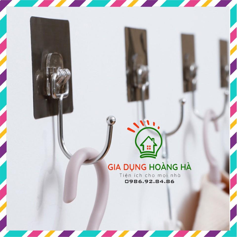 MÓC DÁN TƯỜNG INOX 304 DÁN CHẢI TREO DAO, THỚT, TREO ĐỒ DÙNG ĐA NĂNG SIÊU DÍNH