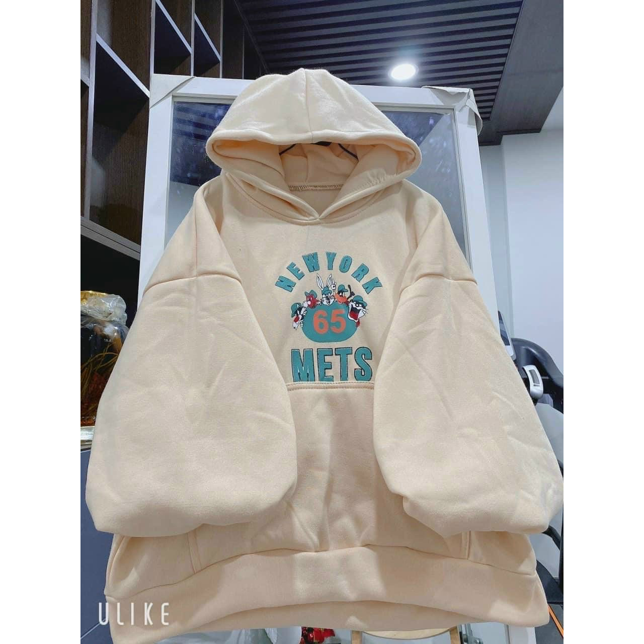 Áo Hoodie Nam, Nữ. Áo Khoác Hoodie Vải Nỉ Ngoại Họa Tiết Chữ Unisex