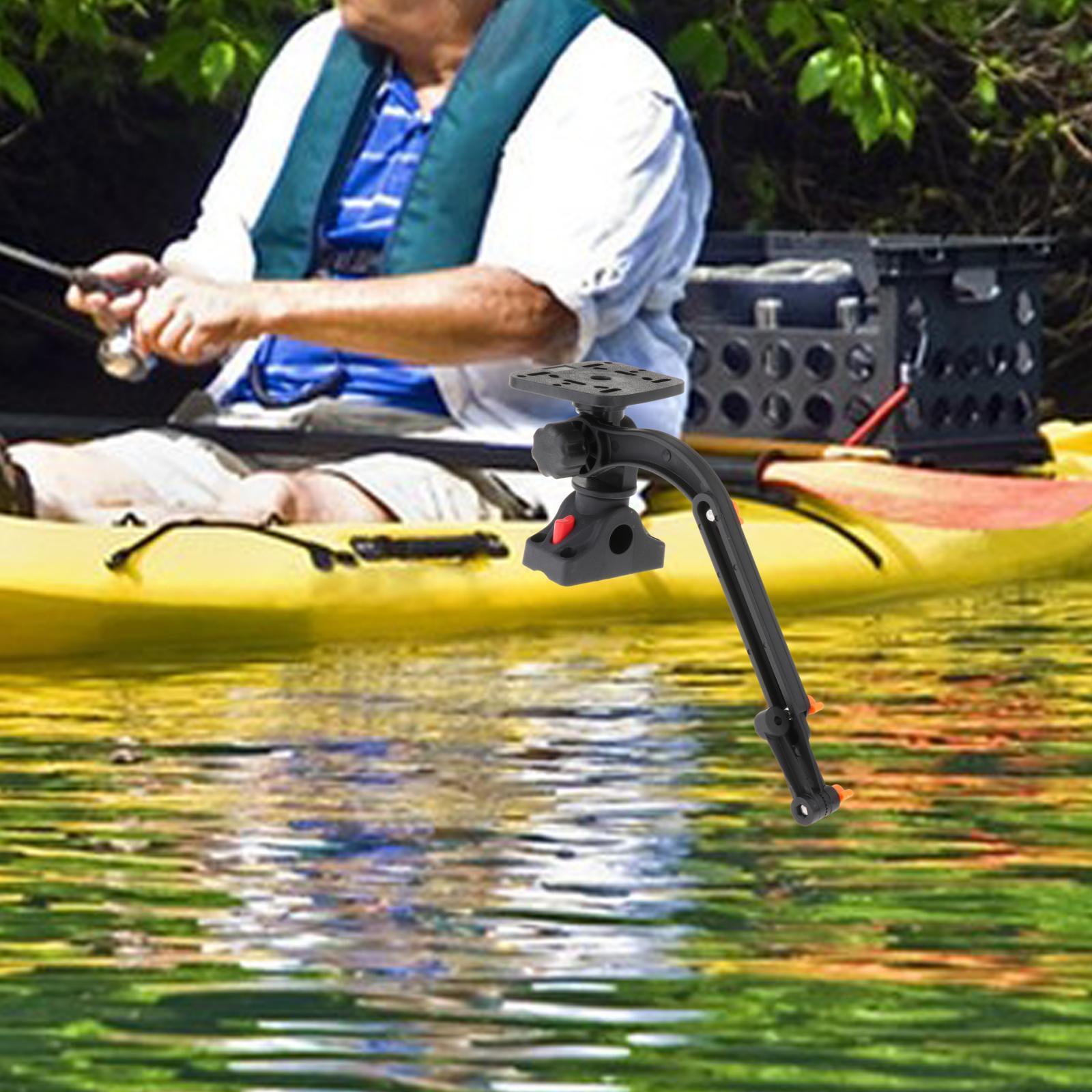 Fish  Mount Bracket Transducer Mounting Arm Mounting Plate Marine Electronic Fish  Mount Ball Base for Kayak Yacht Accessories