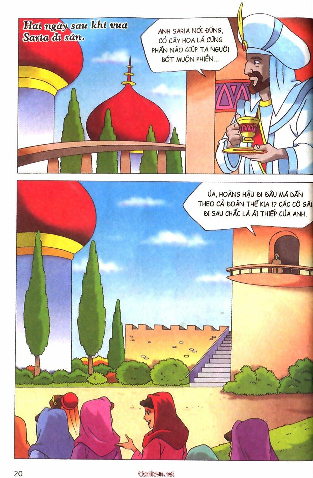 nghìn lẻ một đêm màu chapter 1 19