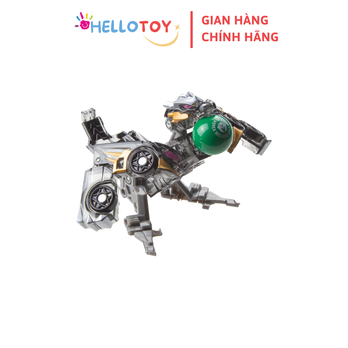 Đồ Chơi Xe Hơi Biến Hình MECARD BALL Werther - Hellotoy