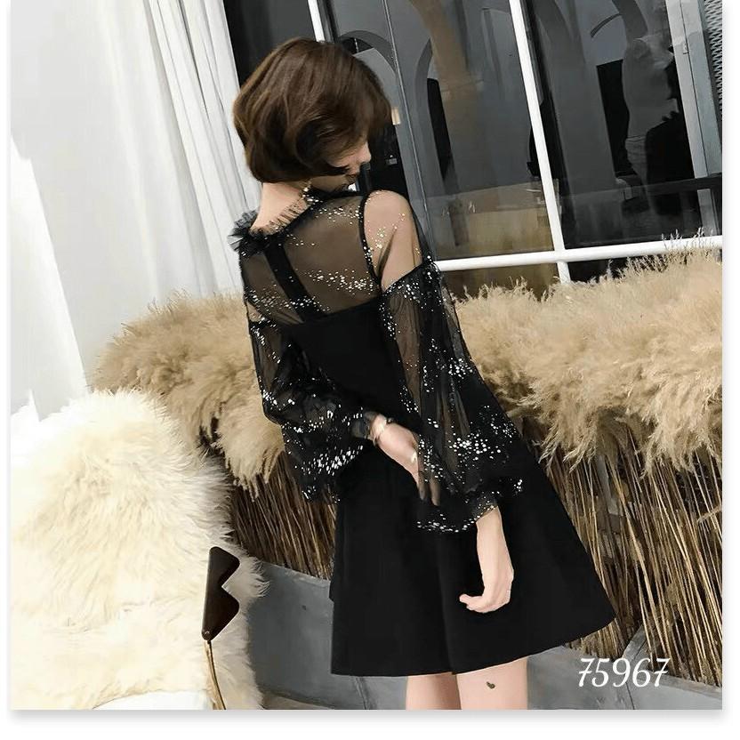 ĐẦM LỤA VOAN TAY LỠ CỰC XINH , DÀNH CHO DỰ TIỆC , HOẶC ĐI CHƠI SIÊU HO THỜI TRANG NEMO36 STORE