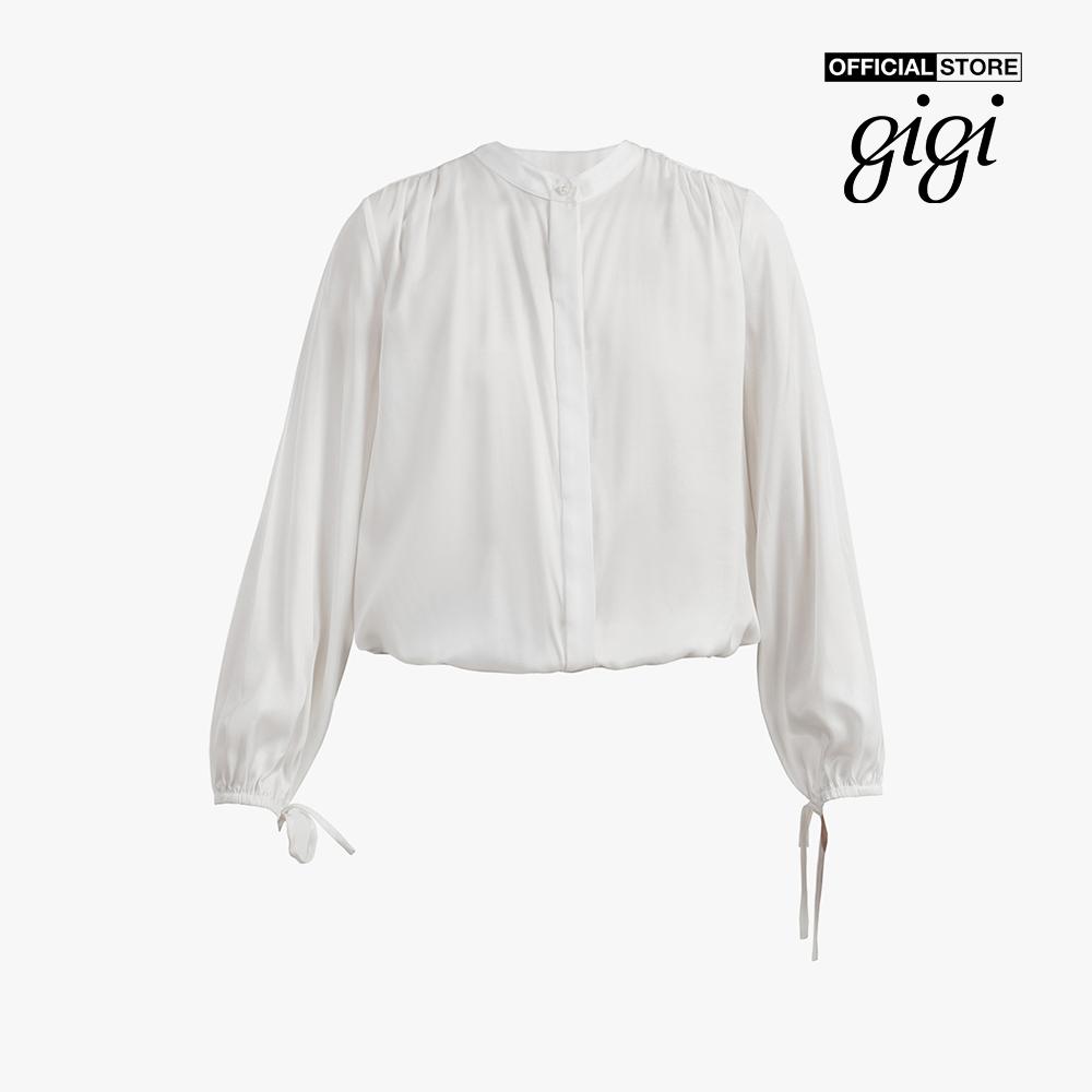 GIGI - Áo sơ mi nữ tay dài cổ trụ thời trang G1108T212252