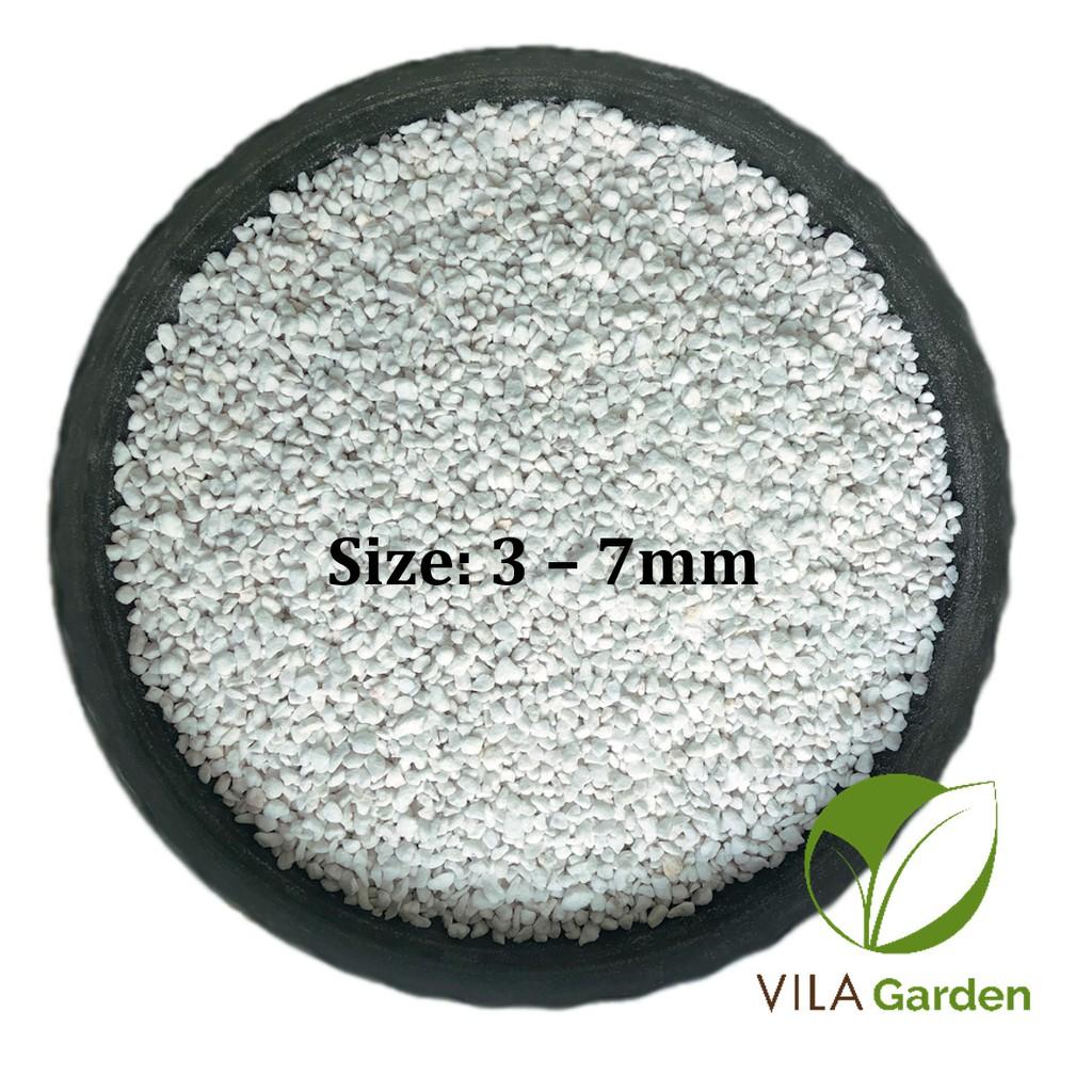 Đá Perlite - Đá Trân Châu Trồng Cây, Thủy Canh, Trang Trí Size 3 - 7mm