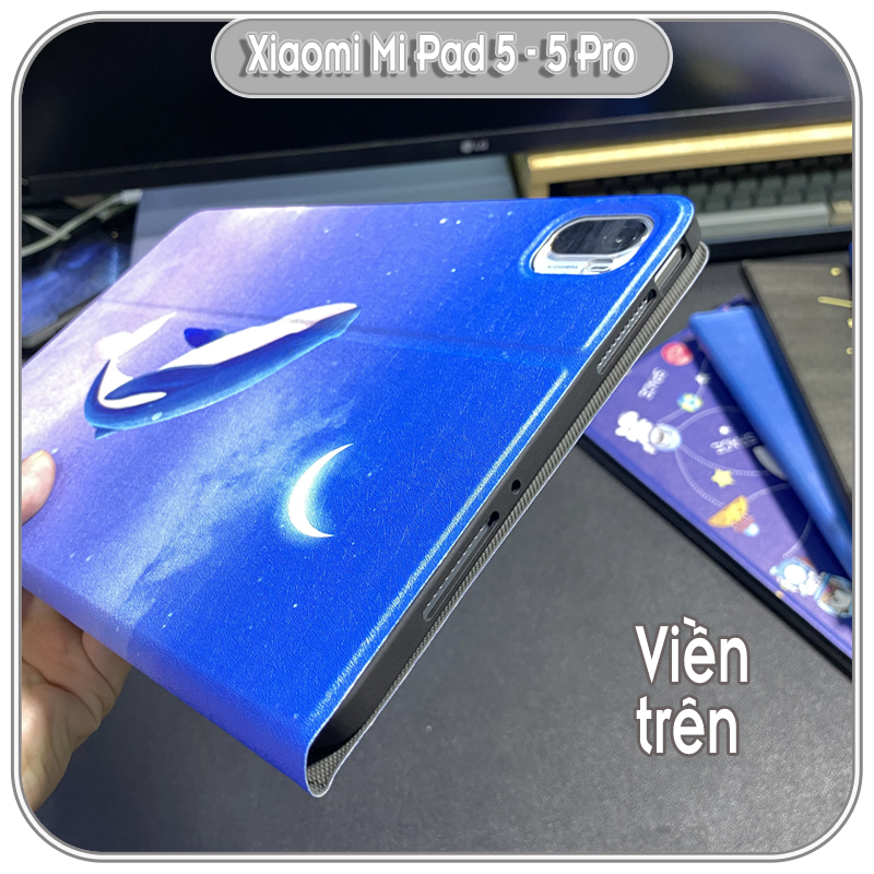 Bao da cho Xiaomi Mi Pad 5 - 5 Pro hình màu xanh dương