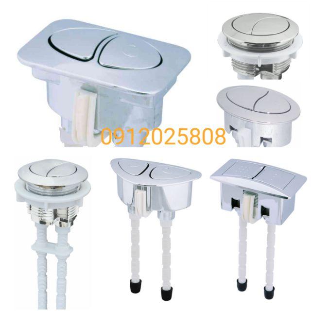 Bộ nút nhấn nắp sứ bồn câu - hàng THAY THẾ