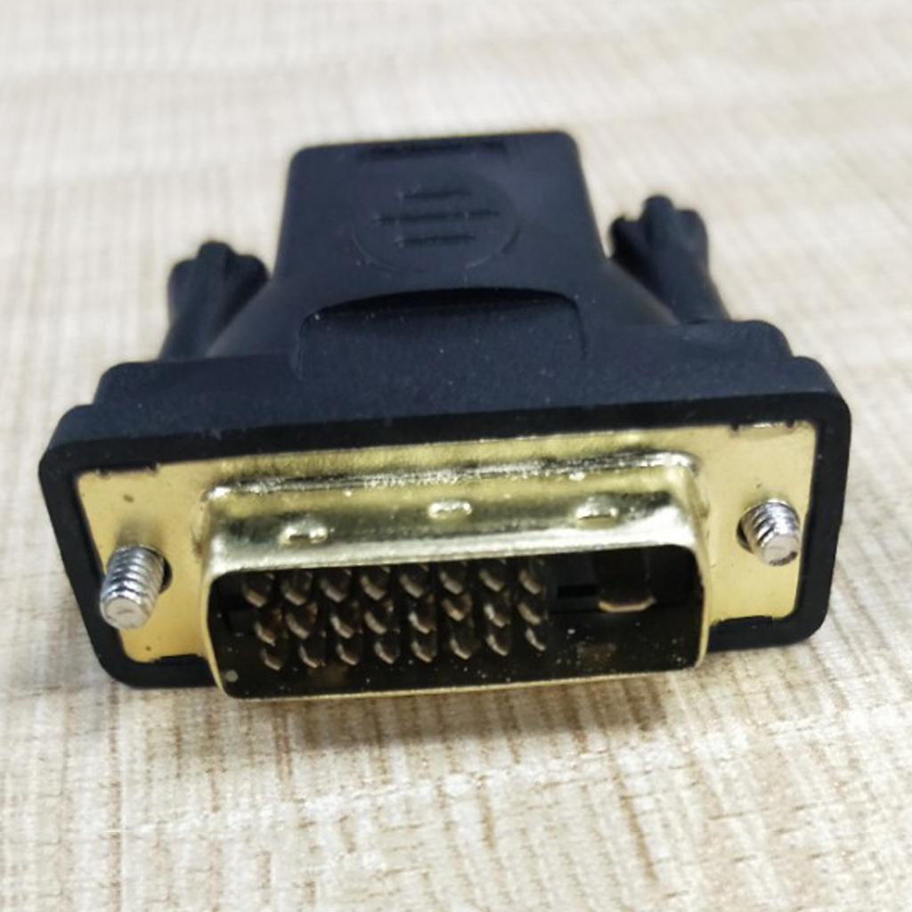 DVI-D24+1 Pin Male to  Female M-F Adapter Converter for HDTV LCD Monitor