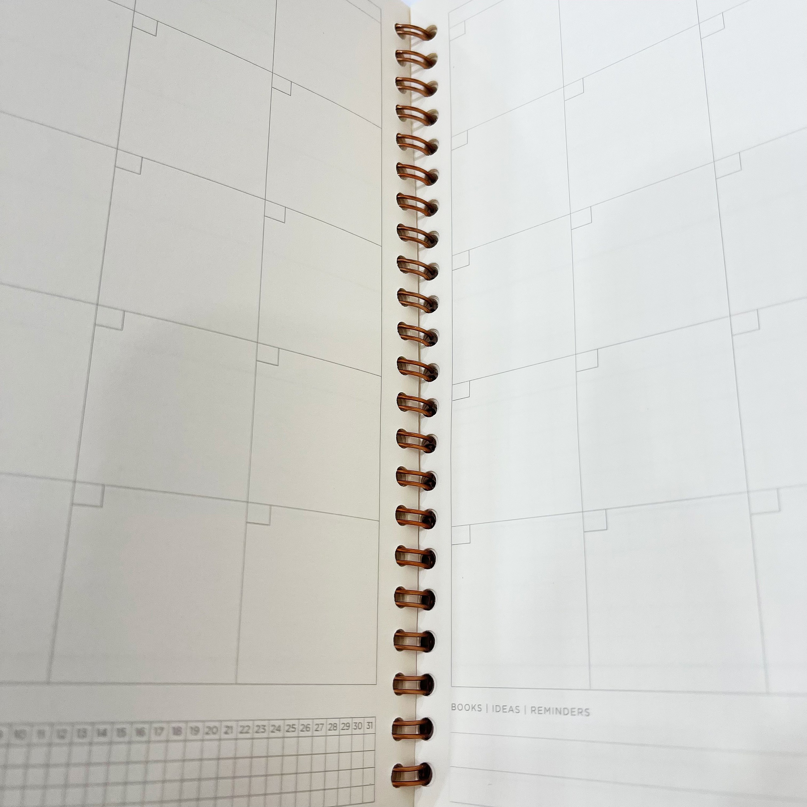 Sổ Planner - Sổ Kế Hoạch - Sổ Nhật Ký - Sổ Lịch - Giấy vàng kem/100GM/74 tờ