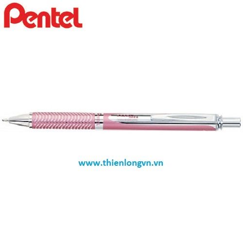 Bút ký cao cấp Pentel BL407B; mực xanh thân bút hồng