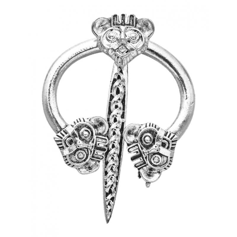 Viking Brooch Scarf Pin Corsage Charms Medieval Jewelry Clothes Badge