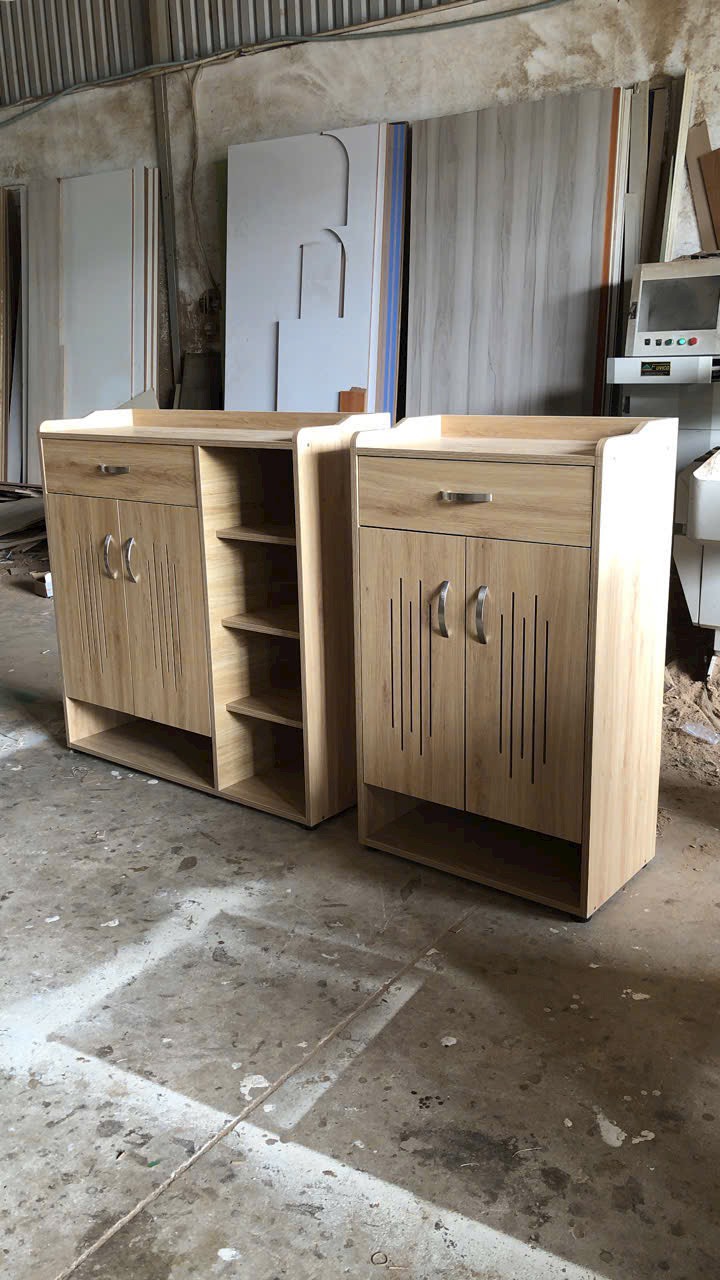 Tủ giày dép gỗ công nghiệp Tundo mẫu mới 2023 ngang 1m x 1m
