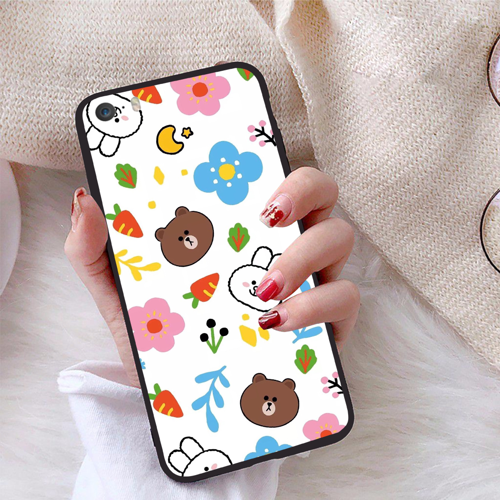 Ốp lưng dành cho iPhone 5 viền dẻo TPU Bộ Sưu Tập Phong Cách Trẻ Trung - Hàng chính hãng