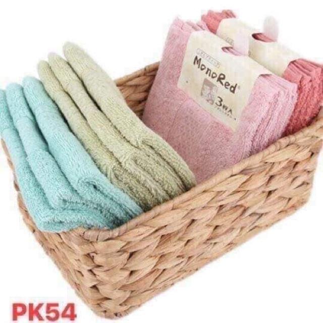 Set 3 khăn mặt MONORED xuất NHẬT siêu mềm