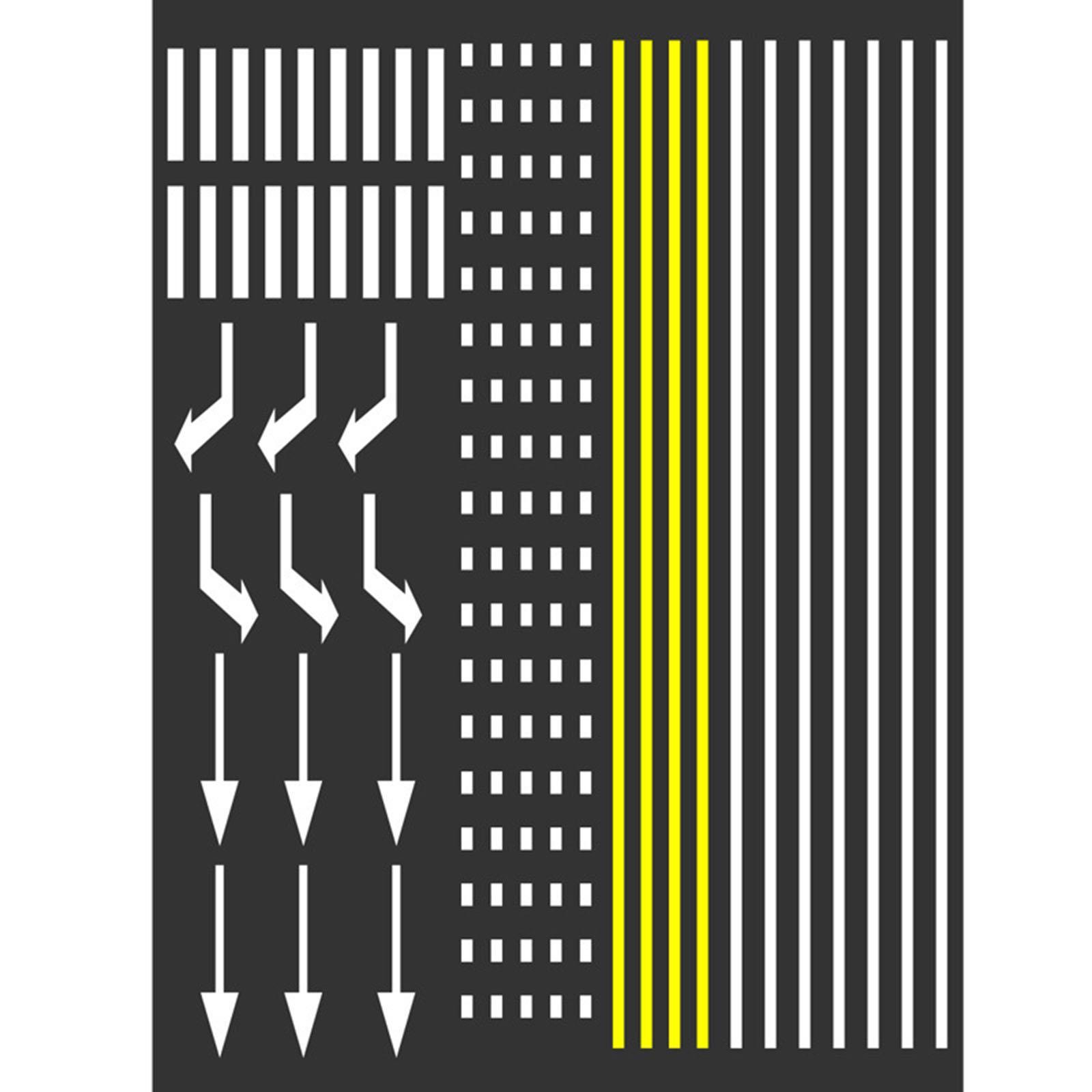 Road Sticker Car Track Tape Toy Scene Sand Table Model