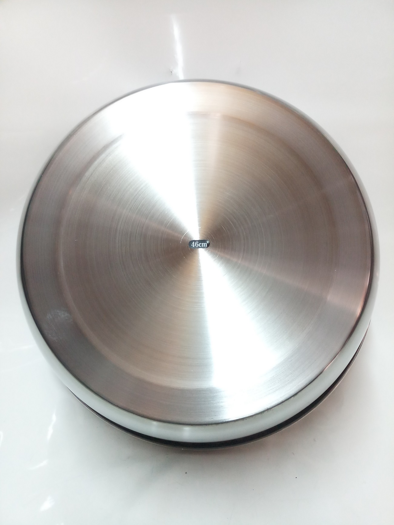 THAU INOX SIZE 46CM CAO CẤP LỒNG SÂU KO RỈ SÉT.